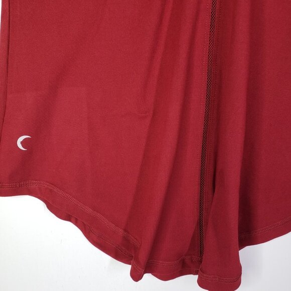 Zyia Active Effortless Tank Top‎ Racerback XL Cranberry Mesh Details - Picture 7 of 8